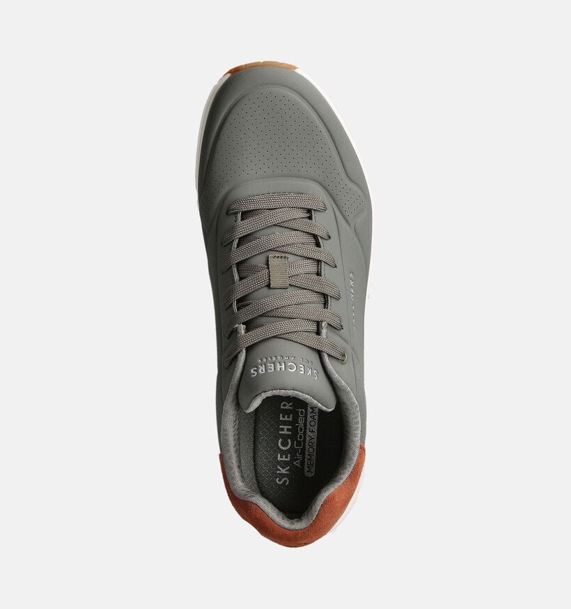 Skechers Uno Suited On Air Baskets en Vert pour hommes (359750) - pour semelles orthopédiques