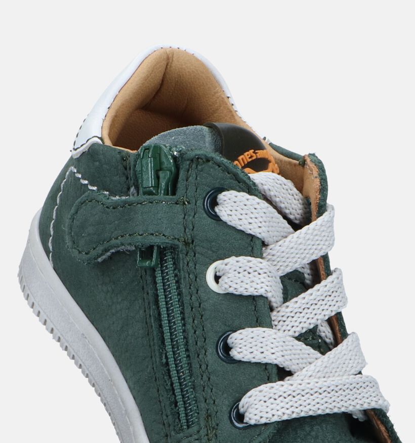 STONES and BONES Nepo Groene Babyschoenen voor jongens (329447) - geschikt voor steunzolen