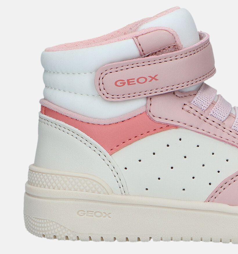 Geox Washiba Beige Hoge Sneakers voor meisjes (330128) - geschikt voor steunzolen
