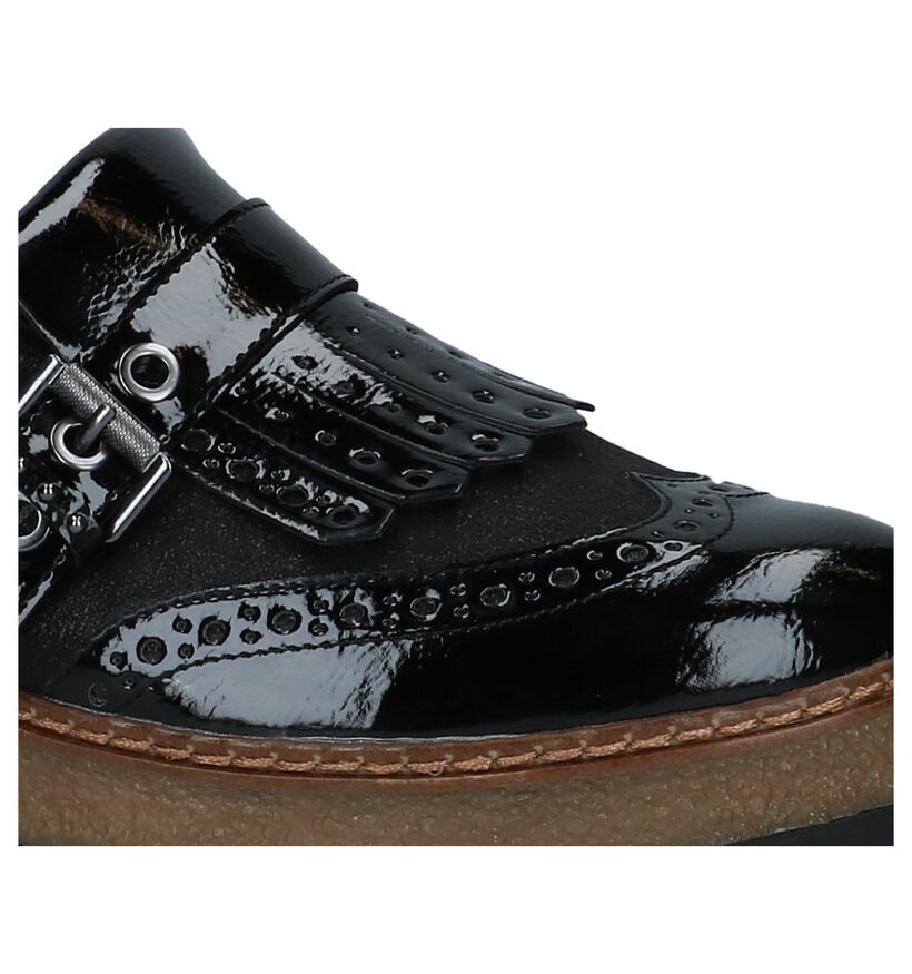 Tamaris Chaussures slip-on en Noir en cuir (226782)