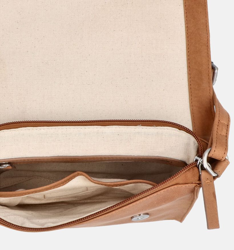 Burkely Rogue Robyn Cognac Crossbodytas voor dames (356690)