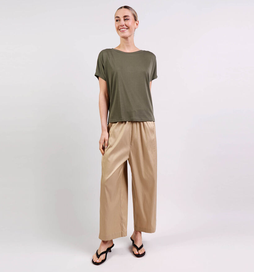 Ador&eacute; Contanza Kaki T-shirt voor dames (379154)