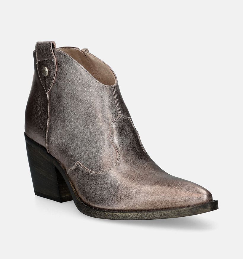 NeroGiardini Bottines à talons en Or pour femmes (343581)