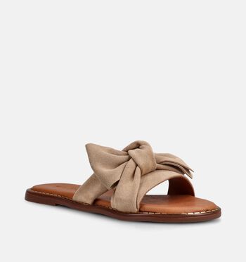 Tango Slippers Beige/Bruin/Rood