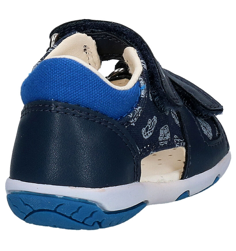 Geox Elba Sandales en Bleu en simili cuir (286968)