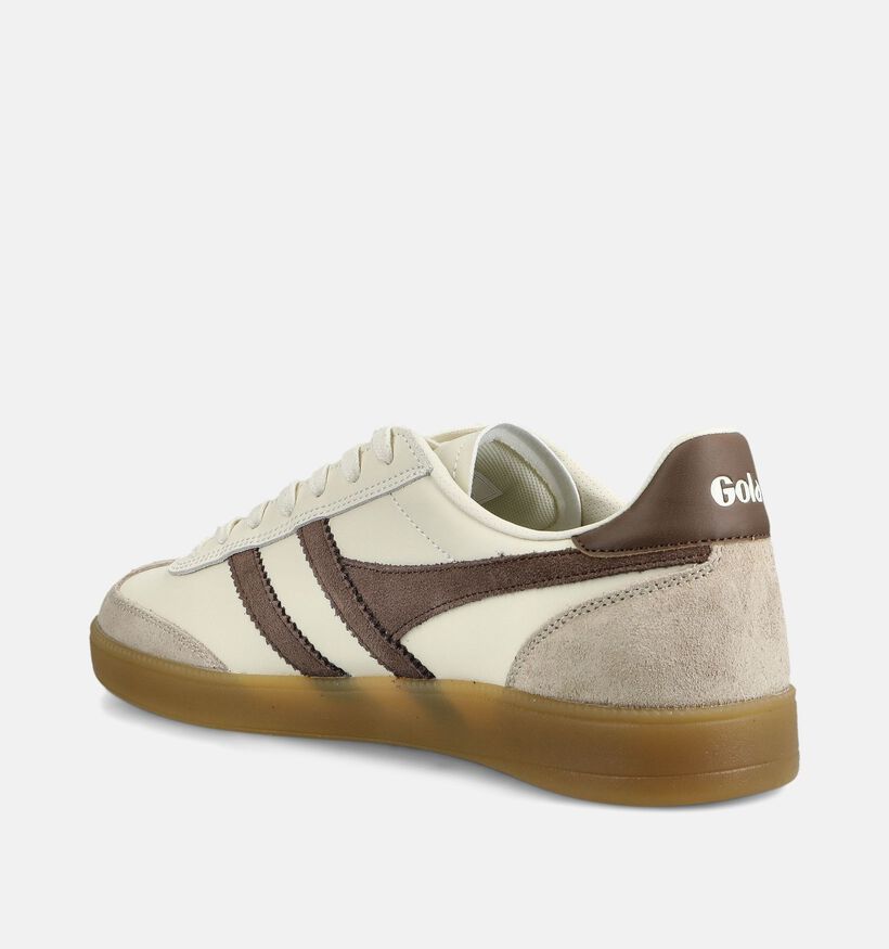 Gola Viper Leather Ecru Sneakers voor heren (376426) - geschikt voor steunzolen