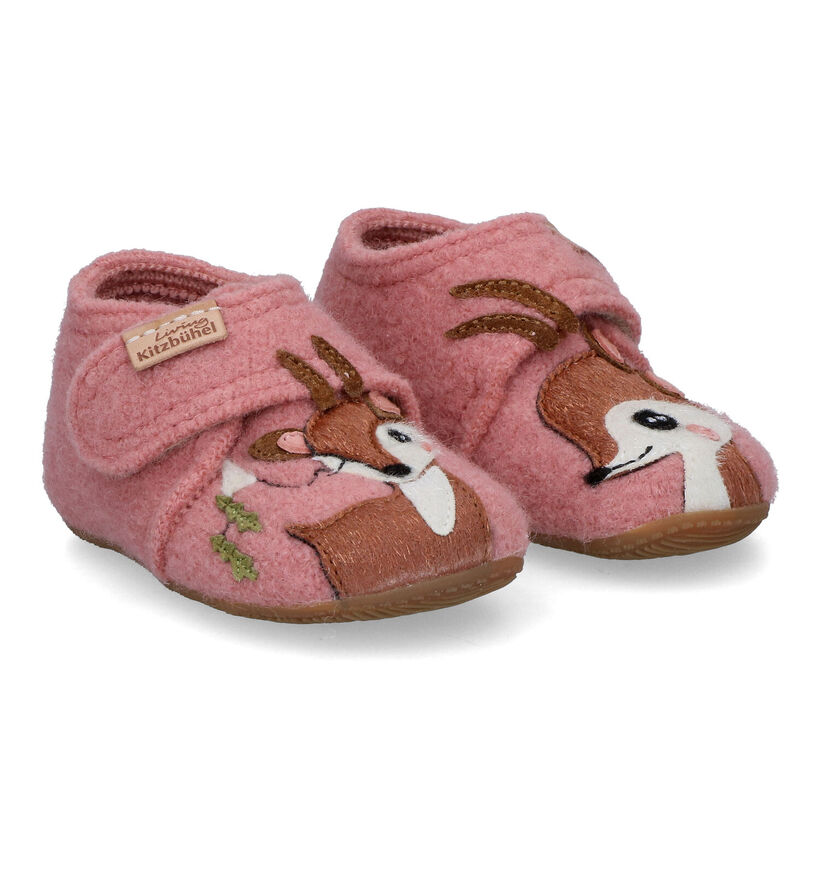 Living Kitzb&uuml;hel Pantoufles pour b&eacute;b&eacute; en Rose pour filles (317001)