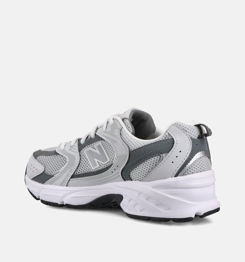 New Balance 530 Baskets basses en Gris pour filles, gar&ccedil;ons (375252) - pour semelles orthop&eacute;diques