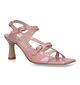 Zinda Sandales à talons en Rose pour femmes (325058)