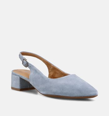 Tamaris Pumps Taupe/Blauw/Rood