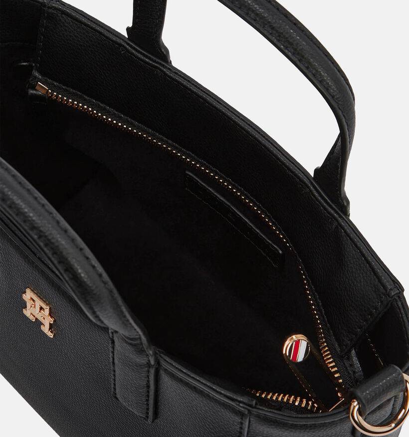 Tommy Hilfiger Soft Logo Mini Tote Zwarte Handtas voor dames (349980)