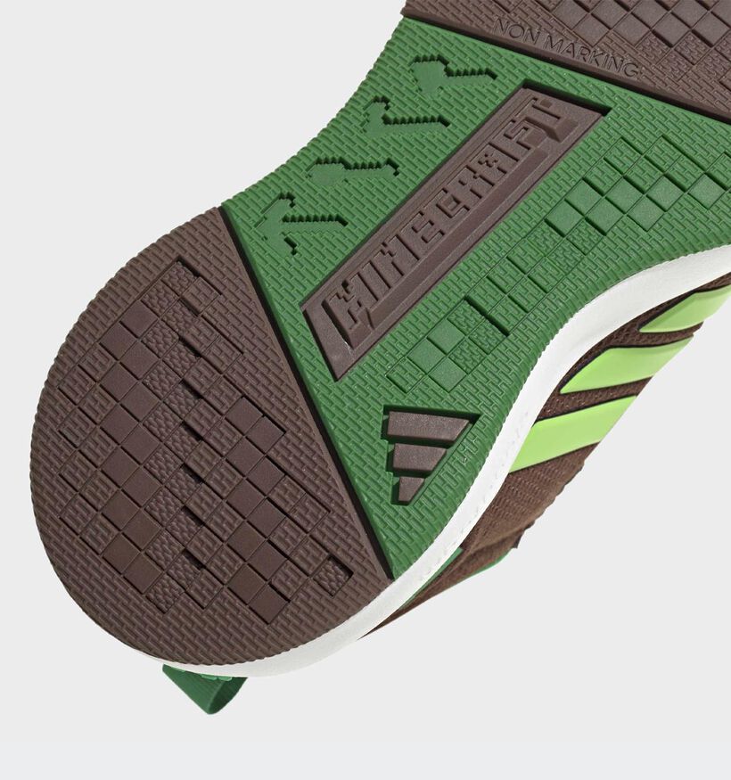 adidas Minecraft Bruine Sneakers voor jongens, meisjes (366820) - geschikt voor steunzolen