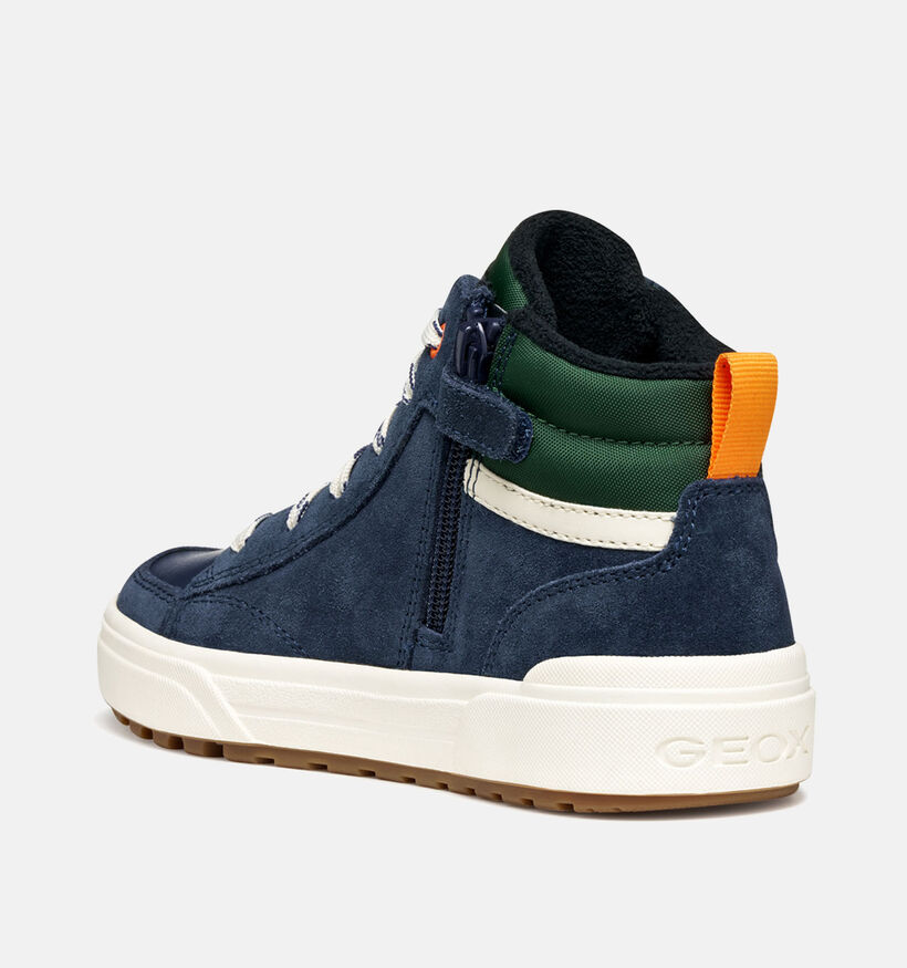 Geox Weemble Blauwe Hoge Schoenen voor jongens (361928) - geschikt voor steunzolen
