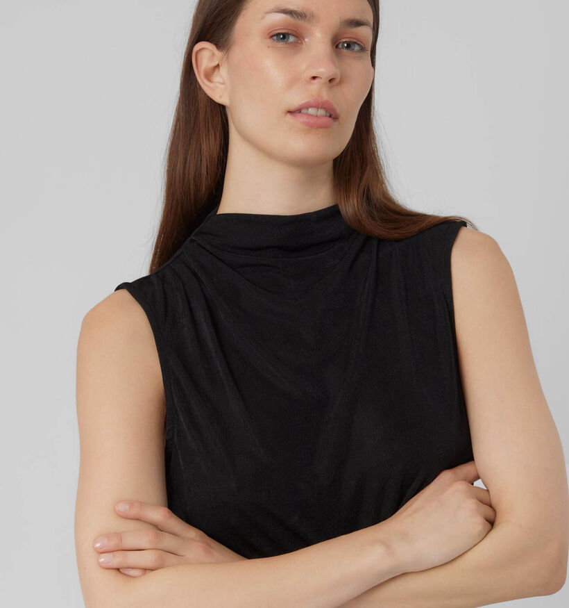 Vero Moda Nara T-shirt sans manches en Beige pour femmes (332608)