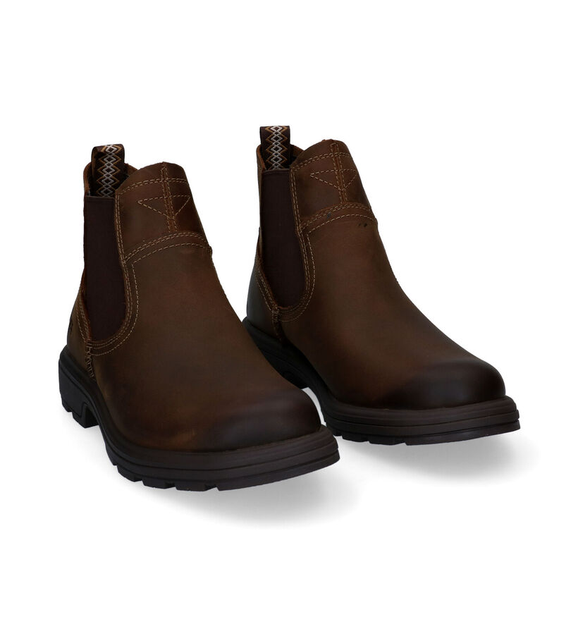 UGG Biltmore Bruine Chelsea Boots in leer (295011)