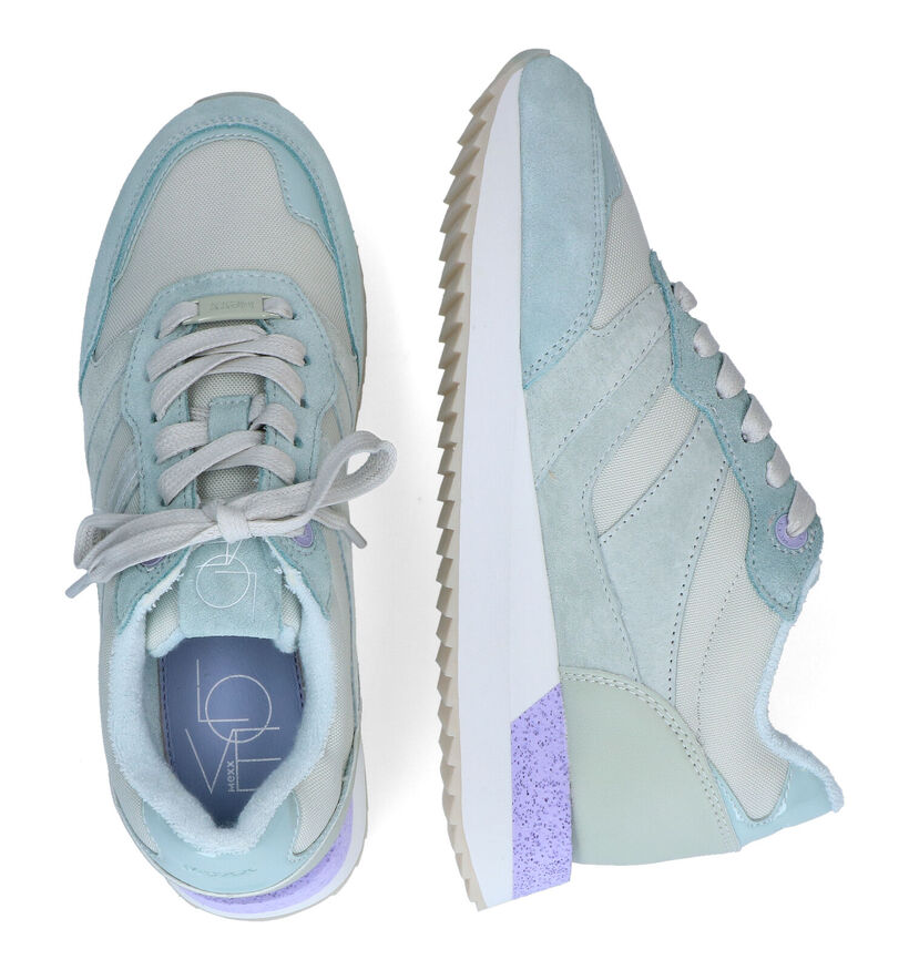 Mexx Jazzy Blauwe Sneakers voor dames (303508) - geschikt voor steunzolen