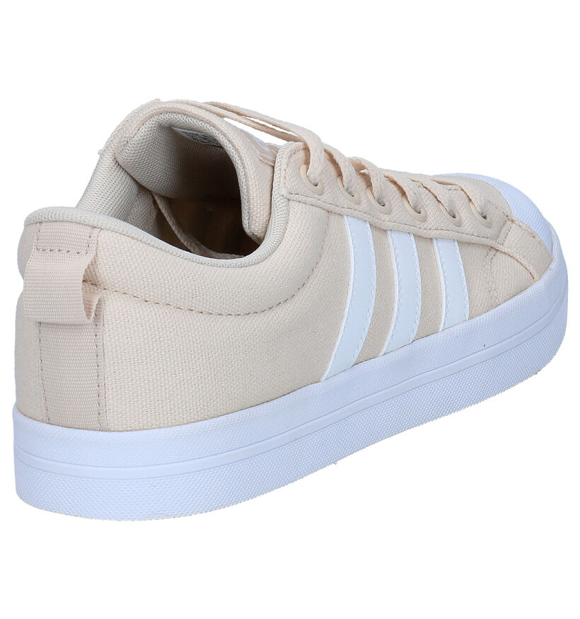 adidas Bravada Baskets en Beige pour femmes (290840) - pour semelles orthopédiques