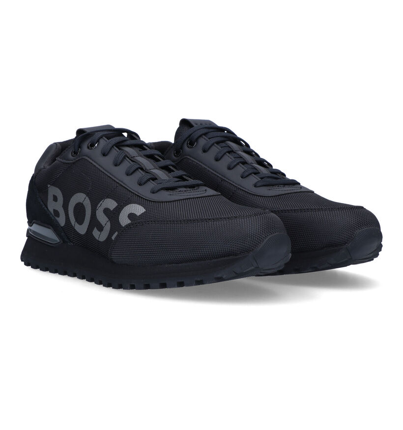 Boss Parkour Runn Baskets en Noir pour hommes (320725) - pour semelles orthopédiques