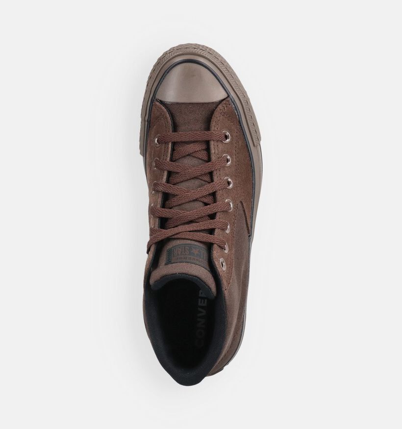 Converse Chuck Taylor All Star Malden Donkerbruine Sneakers voor heren (376033) - geschikt voor steunzolen