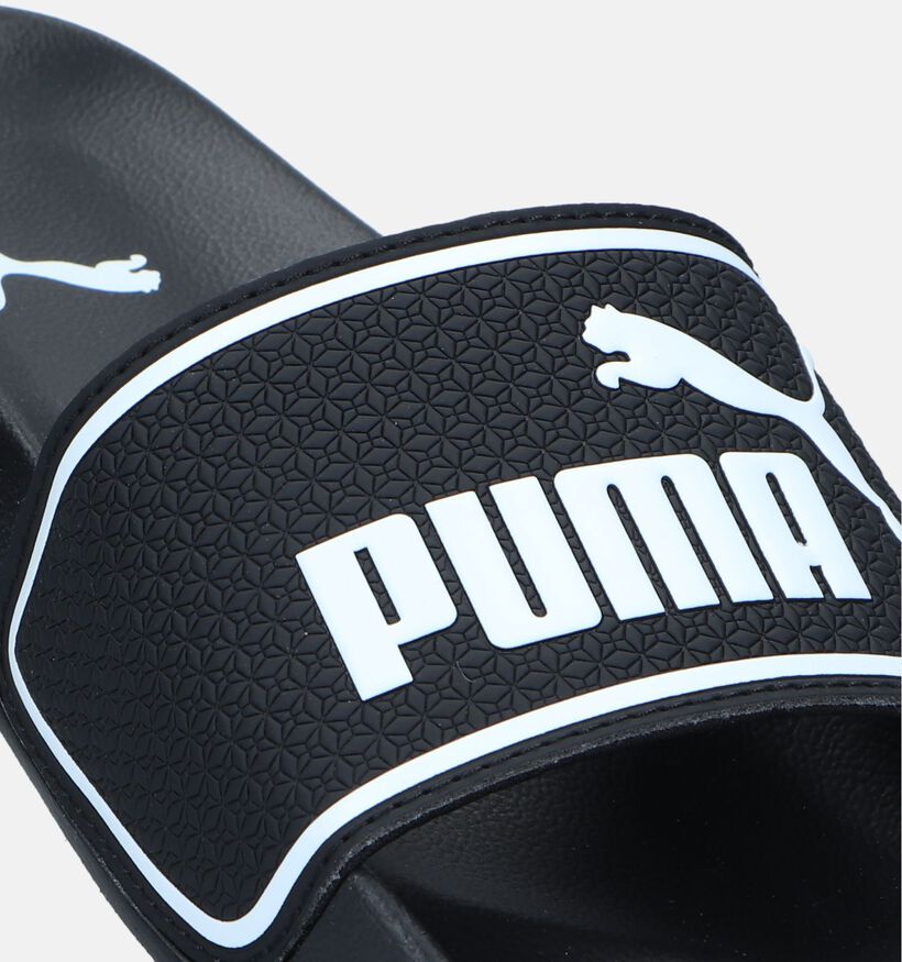 Puma Leadcat 2.0 Zwarte Badslippers voor jongens, meisjes (350398)