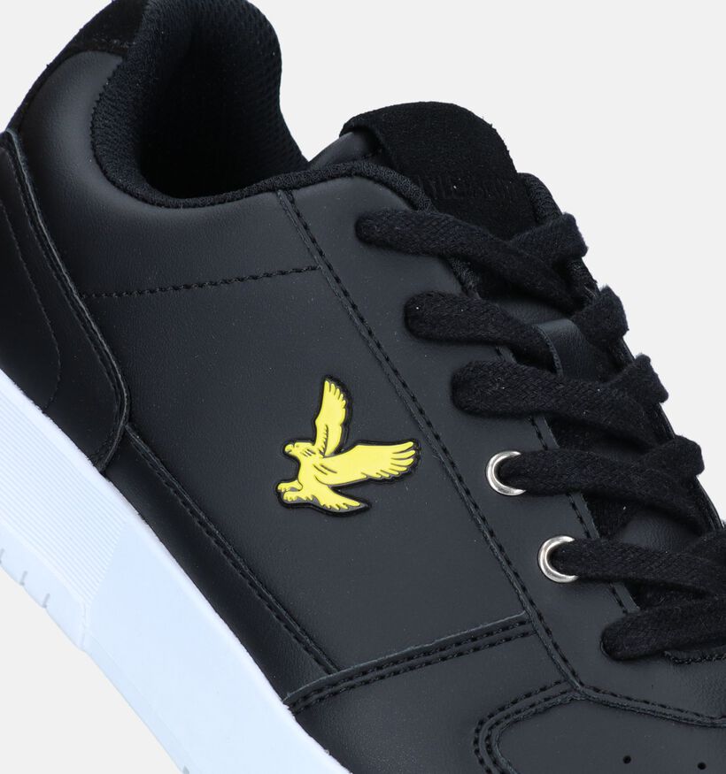 Lyle & Scott Croy Zwarte Veterschoenen voor heren (329549) - geschikt voor steunzolen