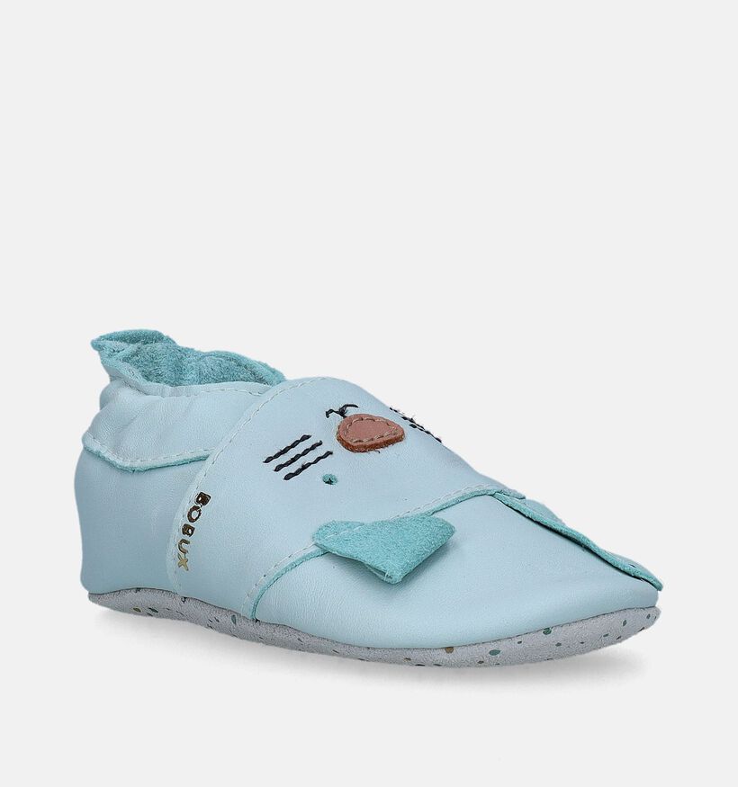 Bobux Hopsy Chaussons pour bébé en Turquoise pour filles (330700)