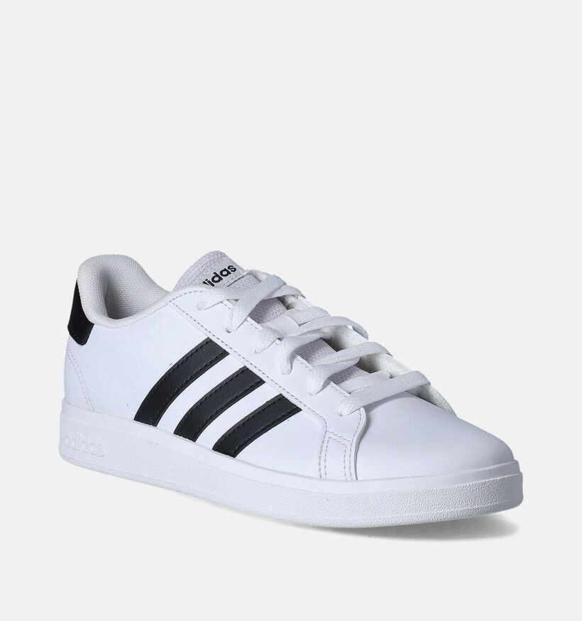 adidas Grand Court 2.0 K Baskets en Blanc pour filles, garçons (341645)