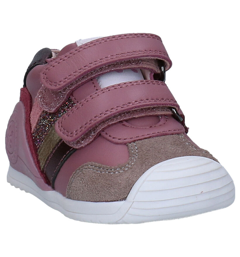 Biomecanics Chaussures pour bébé  en Rose foncé en cuir (282808)