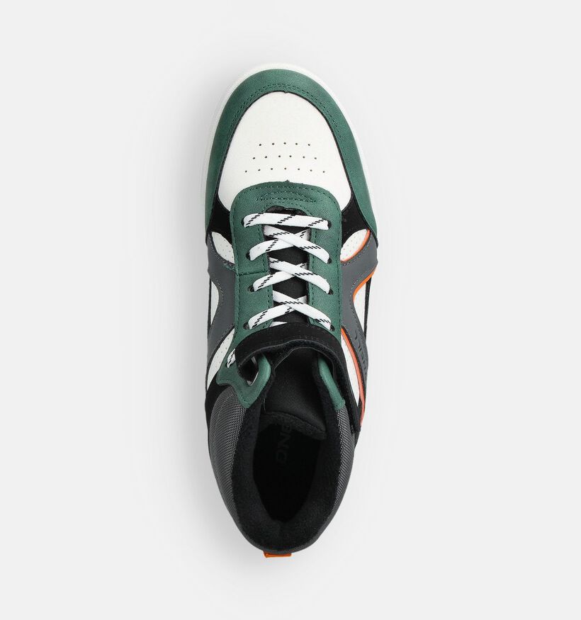 O'Neill Gulfport Mid Grijze/Groene Sneakers voor jongens, meisjes (363280)