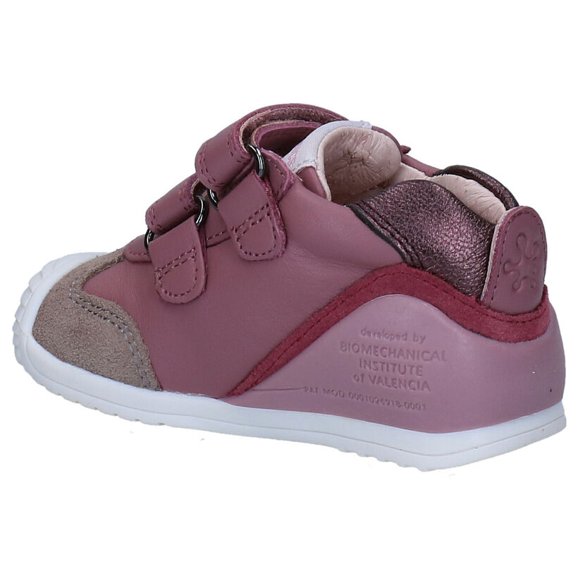 Biomecanics Roze Hoge Schoentjes in leer (282808)