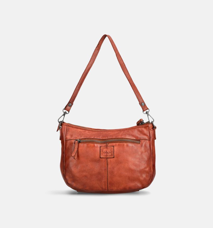 Bear Design Cognac Schoudertas voor dames (375817)