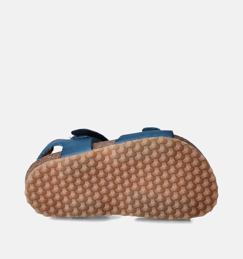 Little David Fabio Sandales pour bébé en Bleu pour filles, garçons (356053)