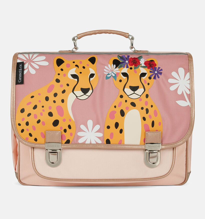Caramel & cie Panthers Roze Boekentas voor meisjes (359313)