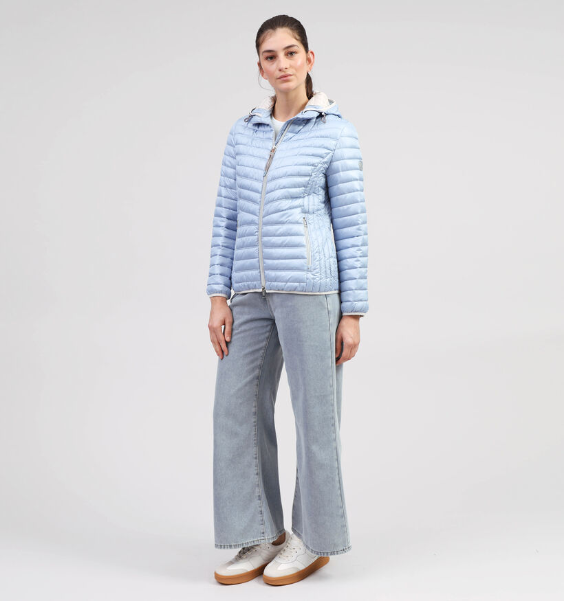 Barbara Lebek Blauwe Korte Regenjas voor dames (355420)