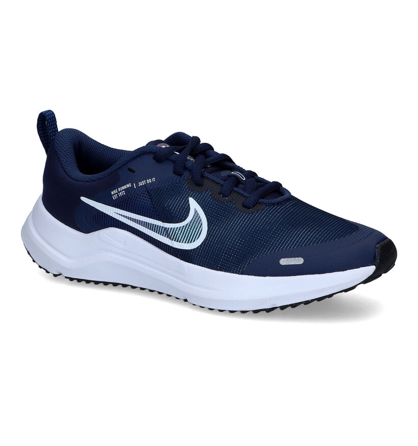 Nike Downshifter 12 Baskets en Bleu pour filles, garçons (316307)