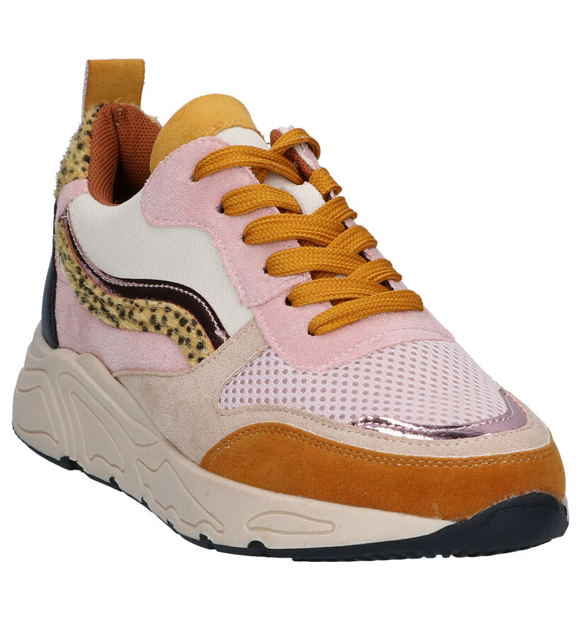 Poelman Baskets casual en Multicolore en simili cuir (298623)