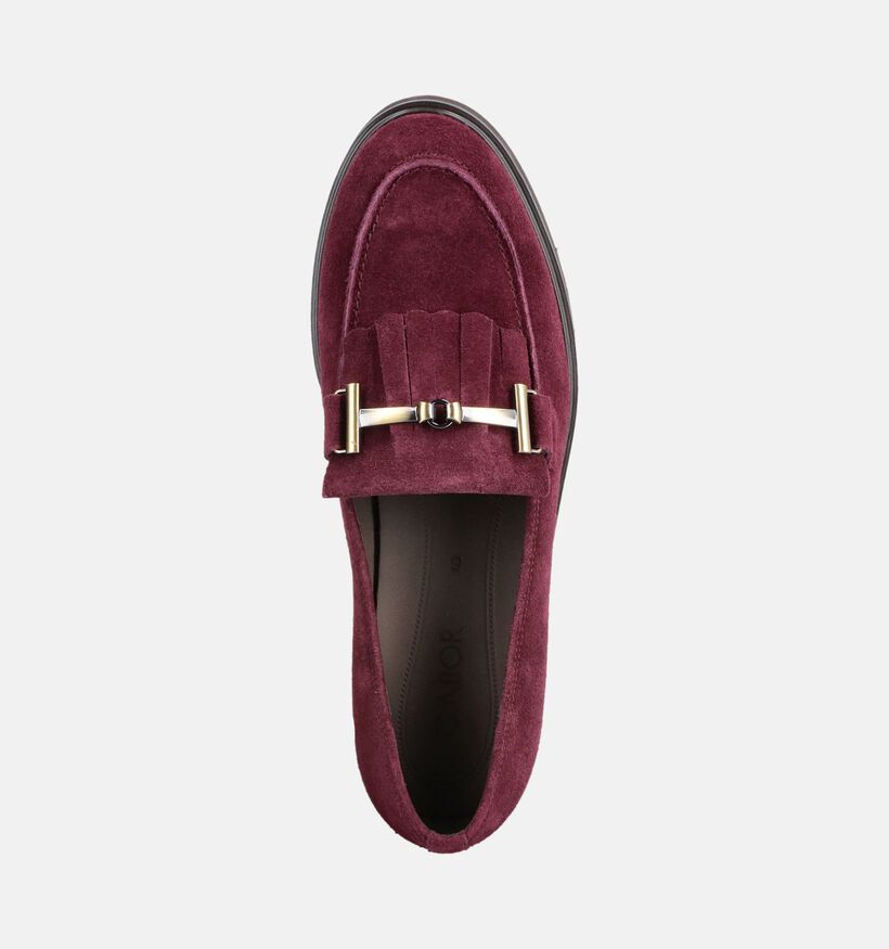Gabor Bordeaux Mocassins voor dames (380039)