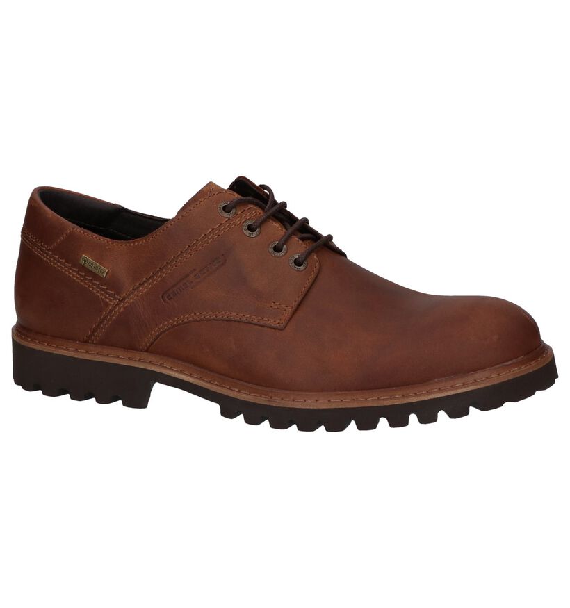 Camel Active University Chaussures Basses en Cognac en cuir (259369)