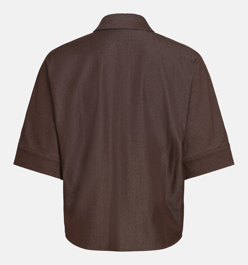 Vila Ofala Donkerbruine Blouse voor dames (378498)