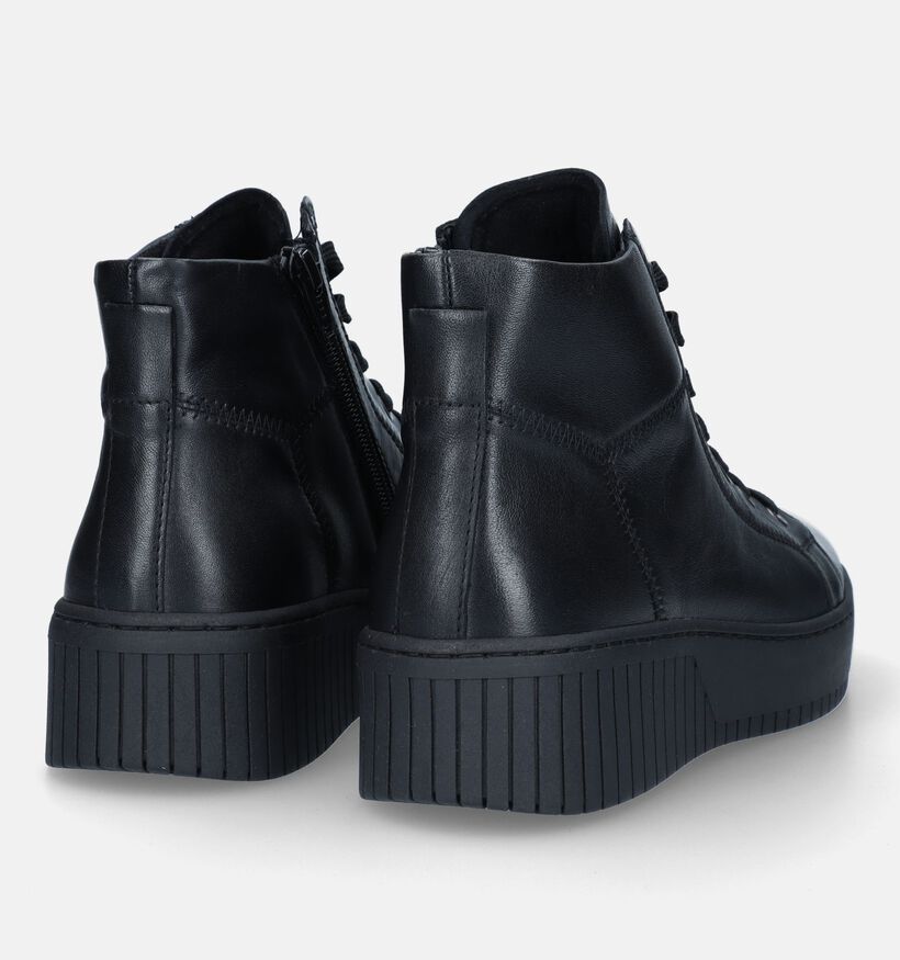 Gabor Zwarte Hoge sneakers voor dames (331299) - geschikt voor steunzolen