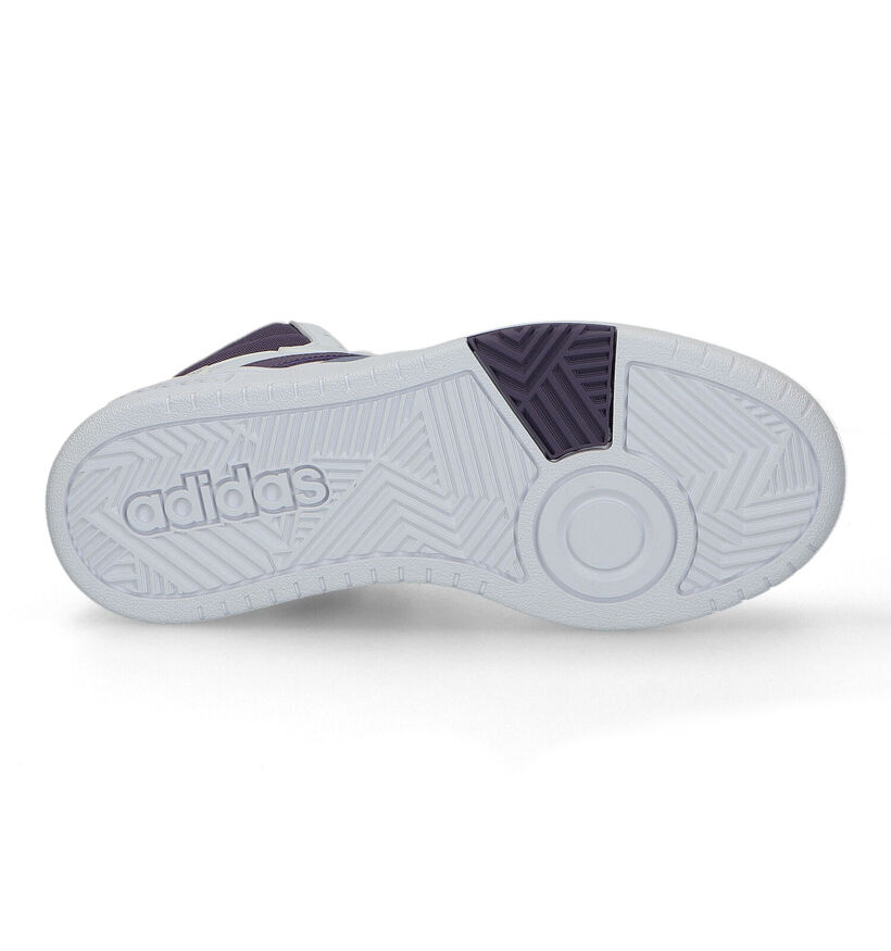 adidas Hoops 3.0 Mid Baskets en Blanc pour femmes (326254)