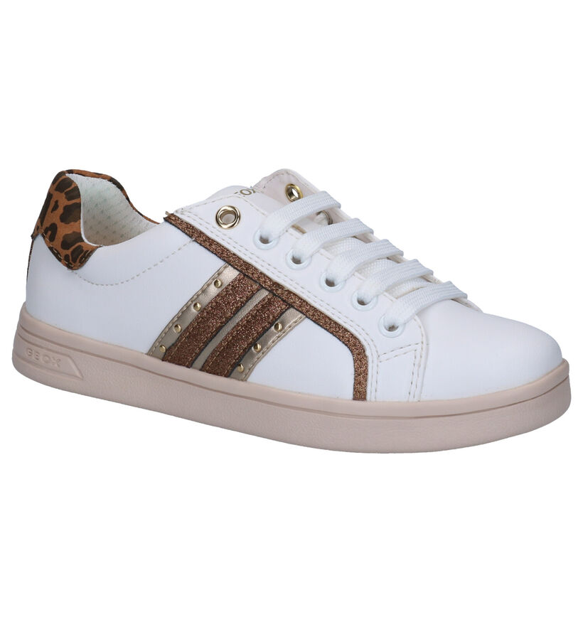 Geox Zwarte Sneakers in kunstleer (254489)