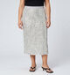 ONLY Carmakoma Maddison Gouden Midi-Rok voor dames (374873)