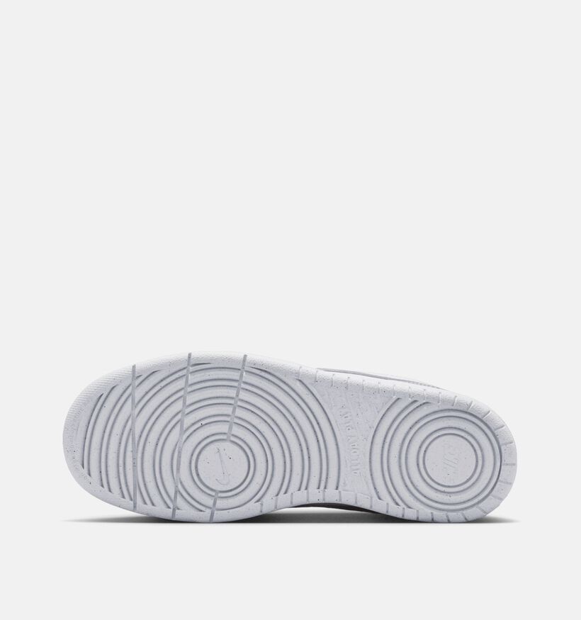 Nike Court Borough Low Witte/Lichtpaarse Sneakers voor meisjes (376154)