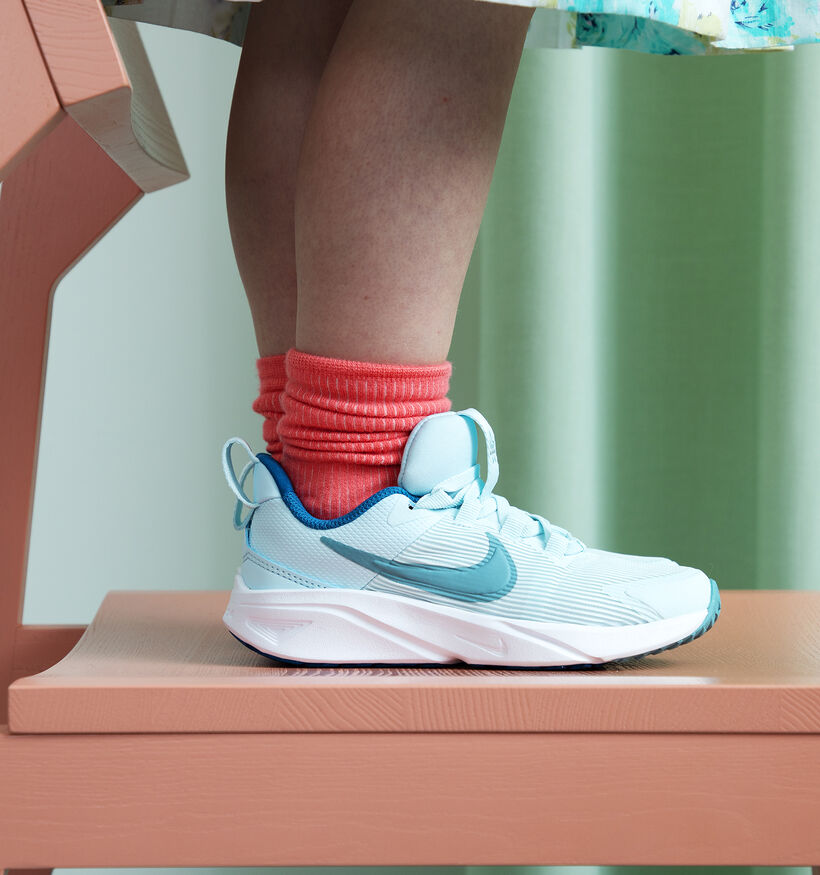 Nike Star Runner 4NN Blauwe Sneakers voor meisjes (347955)