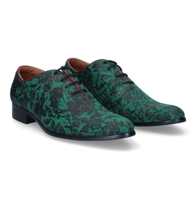 Lureaux Flairy Groene Geklede Schoenen in kunststof (312585)