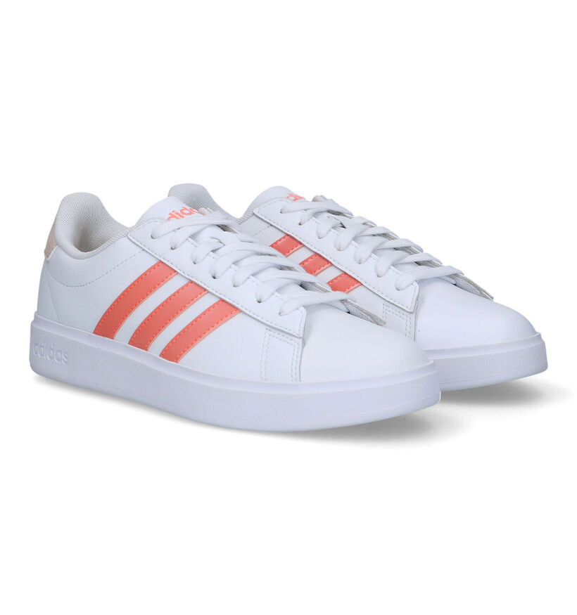 adidas Grand Court 2.0 Witte Sneakers voor dames (318863) - geschikt voor steunzolen