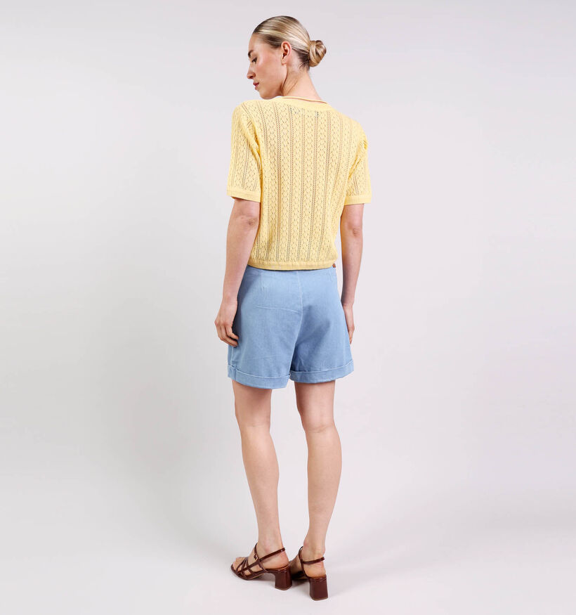 Vero Moda Lux Light 2/4 Gele Trui voor dames (369398)