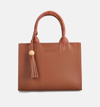 Sac à main marron