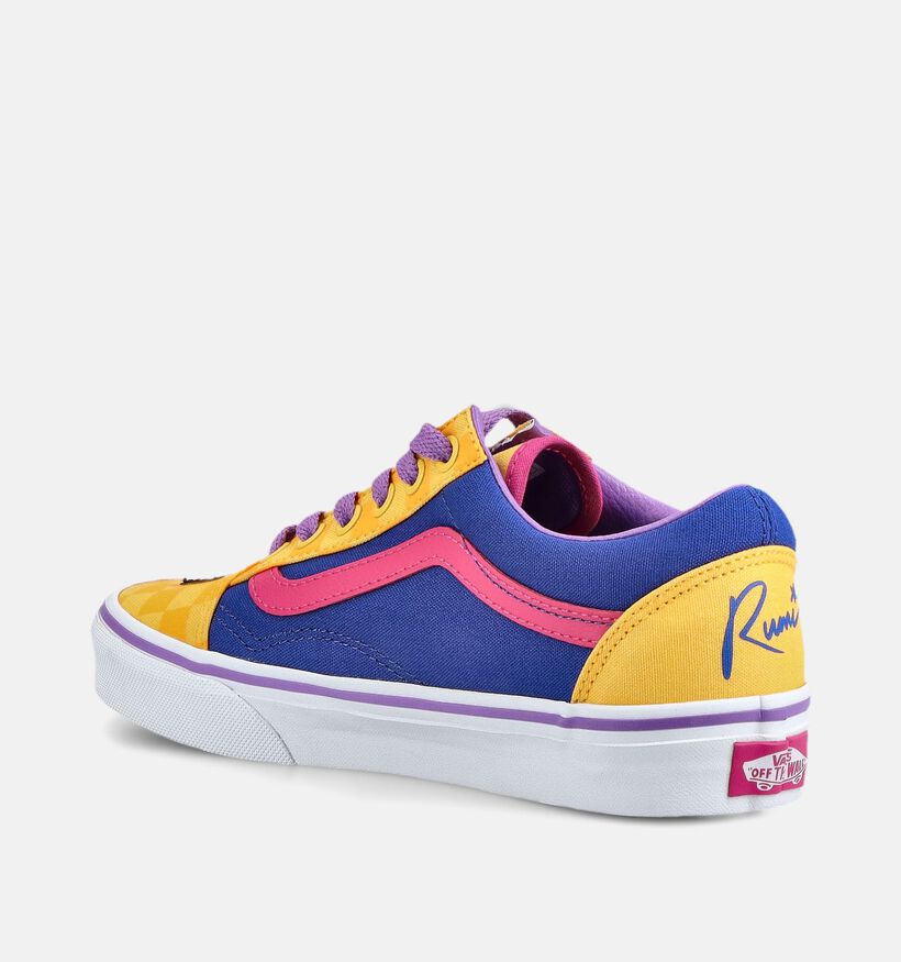 Vans Old Skool x KPop Demon Hunters Blauwe/Multi Sneakers voor jongens, meisjes (381688)